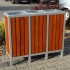 Wooden segregation bin Tantum 3 x 56L Wooden segregation bin Tantum 3 x 56L