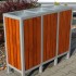 Wooden segregation bin Tantum 3 x 56L Wooden segregation bin Tantum 3 x 56L
