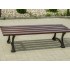 Cast iron bench without backrest Bari Cast iron bench without backrest Bari