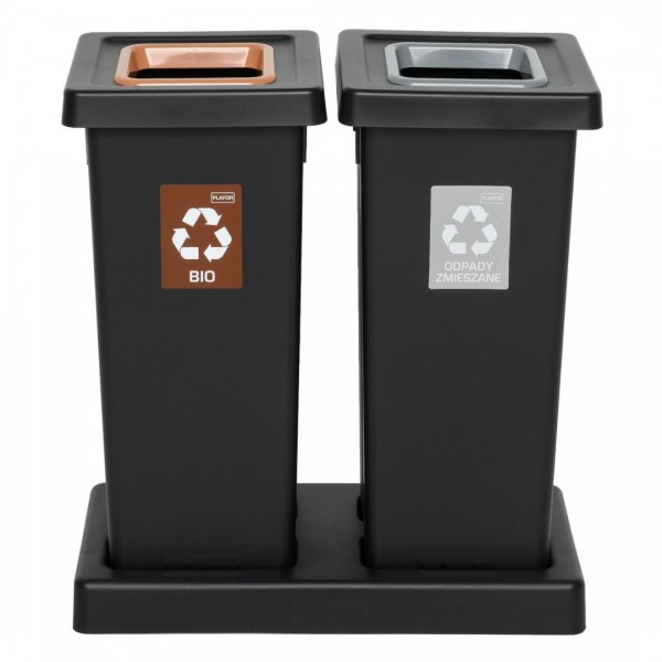 Set of 2 segregation bins Best Bin 2 x 53L Set of 2 segregation bins Best Bin 2 x 53L