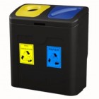 Eco Sorter Waste Segregation Container 2 x 50L