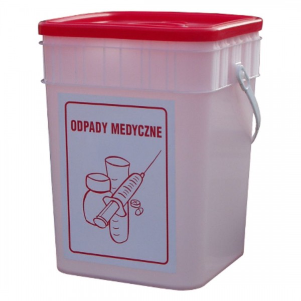 Medical waste and medicines container 15L Medical waste and medicines container 15L