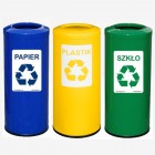 Segregation Bins Set Eko 3 x 60 L Segregation Bins Set Eko 3 x 60 L