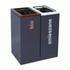2-module waste segregation station Eco Star 2 x 60L 2-module waste segregation station Eco Star 2 x 60L