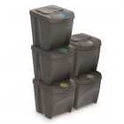 Waste segregation bin Sortbucket 5 x 25L