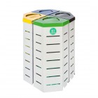 Segregation Bins Set Metalic II 4 x 80L Segregation Bins Set Metalic II 4 x 80L