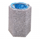 Concrete Waste Bin Felicja 70 L Concrete Waste Bin Felicja 70 L