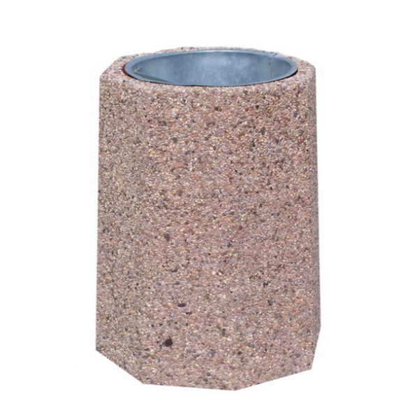 Concrete waste bin Klara 40L Concrete waste bin Klara 40L