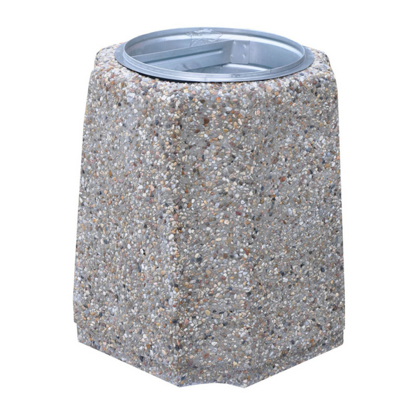 Concrete waste bin Idylla 40L Concrete waste bin Idylla 40L