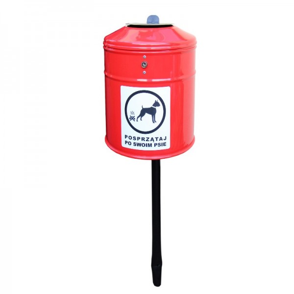 Dog Waste Bin REX 35L Dog Waste Bin REX 35L