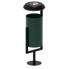 Park bin with ashtray Detlef 35L Alda Park bin with ashtray Detlef 35L Alda