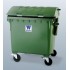 4-wheel waste container 1100 L Weber with semi-circular lid 4-wheel waste container 1100 L Weber with semi-circular lid