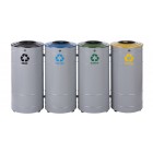 Waste segregation station Circle 4 x 80 L Waste segregation station Circle 4 x 80 L