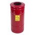 Metal container for used protective equipment 80L