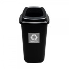 Sort Bin 45l segregation bin with black lid Sort Bin 45l segregation bin with black lid