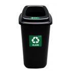 Sort Bin 28l segregation bin with black lid Sort Bin 28l segregation bin with black lid
