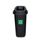 Sort Bin 90l segregation bin with black lid Sort Bin 90l segregation bin with black lid