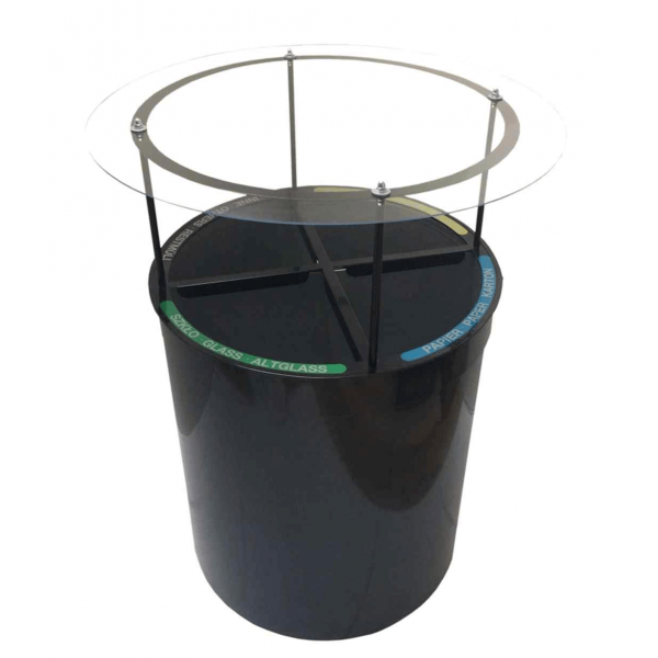 Waste segregation bin Concept Bin 4 x 26L Waste segregation bin Concept Bin 4 x 26L