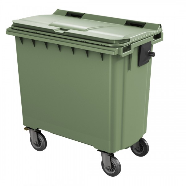 4-wheel waste container 660 L Contenur 4-wheel waste container 660 L Contenur