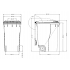 2-wheel waste container 360 L Contenur 2-wheel waste container 360 L Contenur
