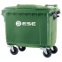 4-wheel waste container 660L ESE 4-wheel waste container 660L ESE