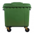 4-wheel waste container 1100L green ESE 4-wheel waste container 1100L green ESE