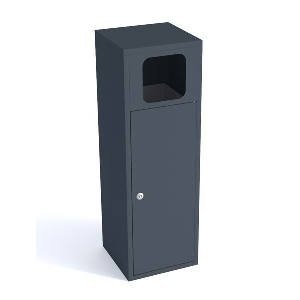Street waste bin Block with a capacity of 40 L Street waste bin Block with a capacity of 40 L