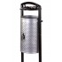Street waste bin with a canopy roof K-A5 60L Street waste bin with a canopy roof K-A5 60L