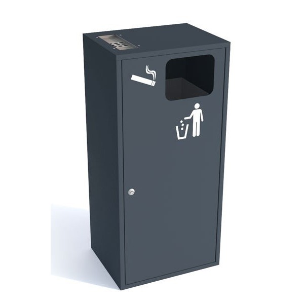 Square Cigarette III 40 L Ashtray Square Cigarette III 40 L Ashtray