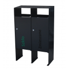 Outdoor segregation bin City 2 x 40L Outdoor segregation bin City 2 x 40L