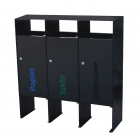 Outdoor segregation bin City 3 x 40L Outdoor segregation bin City 3 x 40L