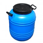 Plastic barrel with screw lid without seal 50L Plastic barrel with screw lid without seal 50L