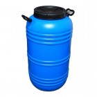 Plastic barrel with screw lid without gasket 80L Plastic barrel with screw lid without gasket 80L