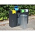 Waste Segregation Station Moderno Bin 5 x 40 L Waste Segregation Station Moderno Bin 5 x 40 L