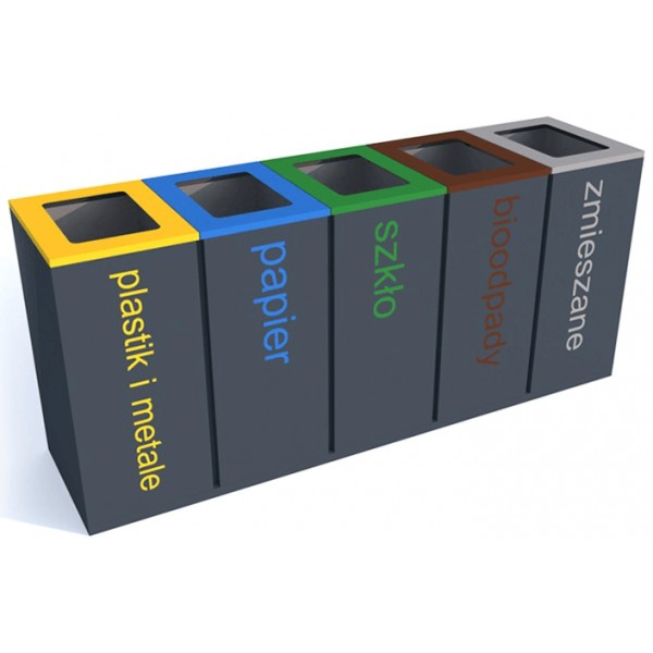 Harmonics Segregation Station 5 x 60 L Harmonics Segregation Station 5 x 60 L