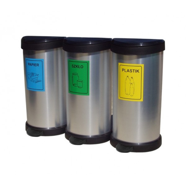 Indoor segregation station Net 3 x 40L Indoor segregation station Net 3 x 40L