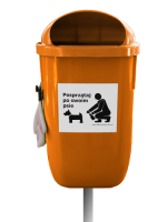 Dog Waste Bin AS 50L