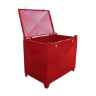 Container with drip tray Container with drip tray