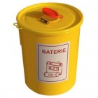 Container for used batteries and accumulators 15L - 20L Container for used batteries and accumulators 15L - 20L