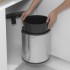 De Luxe 15L Brabantia Cabinet Bin De Luxe 15L Brabantia Cabinet Bin