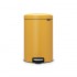 Brabantia NewIcon 20L Pedal-operated Bin - Mineral Coating