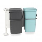 Cabinet Bin 'SORT & GO' 2 x 12L - Brabantia