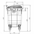 4-wheel waste container 660L ESE 4-wheel waste container 660L ESE