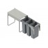 Pull-out waste segregation bin 3 x 9 L (30 cm) Pull-out waste segregation bin 3 x 9 L (30 cm)