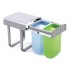 Cabinet segregation bin Aladin 2 x 8 L (30 cm) Cabinet segregation bin Aladin 2 x 8 L (30 cm)