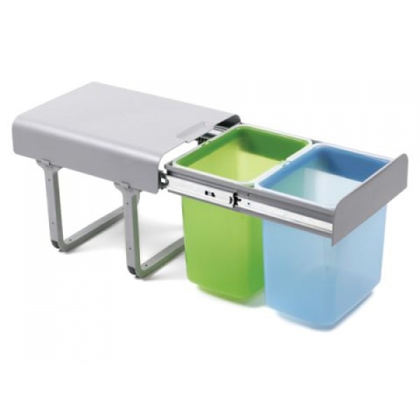 Ekko Waste Bin 2 x 16 L (40 cm) Ekko Waste Bin 2 x 16 L (40 cm)