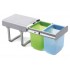 Ekko Waste Bin 2 x 16 L (40 cm) Ekko Waste Bin 2 x 16 L (40 cm)