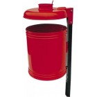 Street waste bin KO-2 45 L