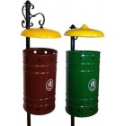 Street waste bin KO-7/1 P 20 L Street waste bin KO-7/1 P 20 L