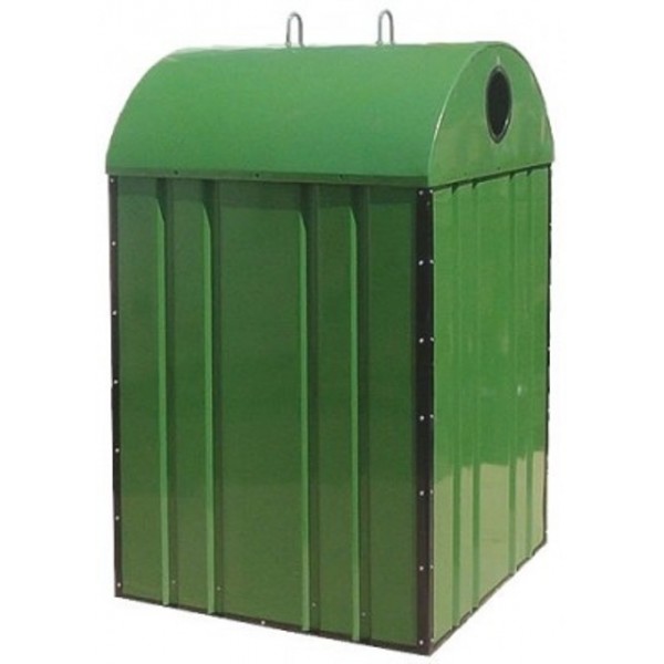 Metal waste segregation container PDS - OT - bell type